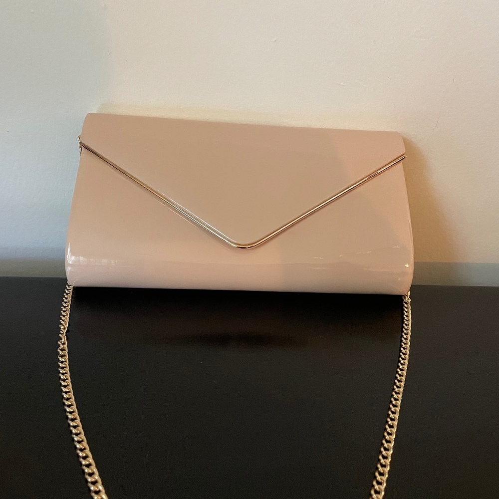 Nude Formal Crossbody Bag